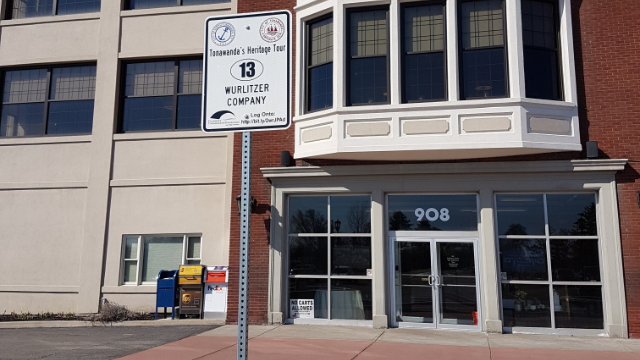 Wurlitzer Factory Building Front - March 2020