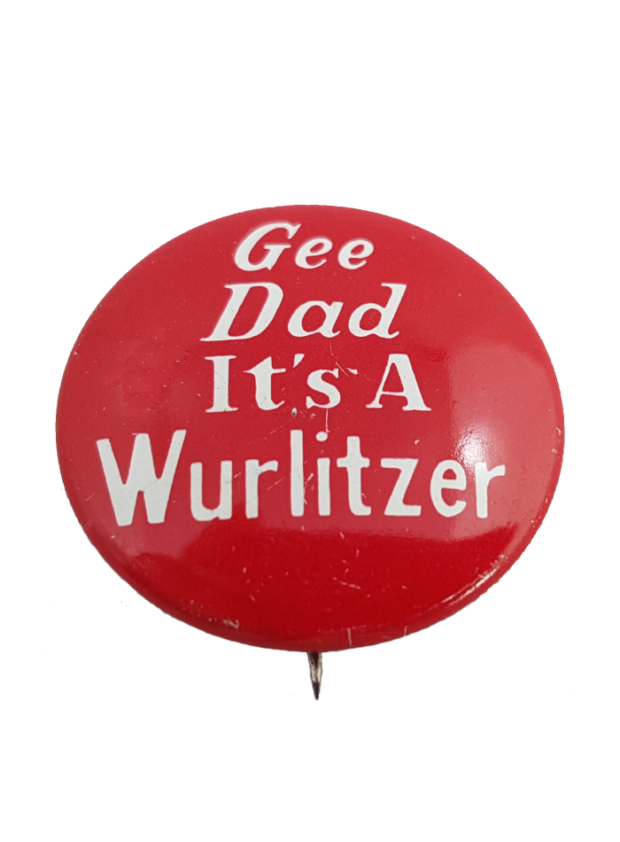 Wurlitzer Promotional Button